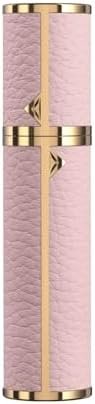 3zorqinron 8ML Travel Perfume Refillable Atomizer, Mini Genuine Leather Cologne Sprayer, Protable Pocket Size Empty Fragrance Spray Bottle (Pink) : Beauty & Personal Care
