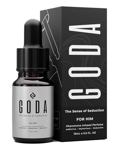 GODA Pheromones Cologne for Men Infused with Real Pheromones – Citrus and Lavender Scent – Sophisticated Fragrance for Confidence and Presence – Perfume for Men – 15ml/0.50 fl oz : Beauty & Personal Care